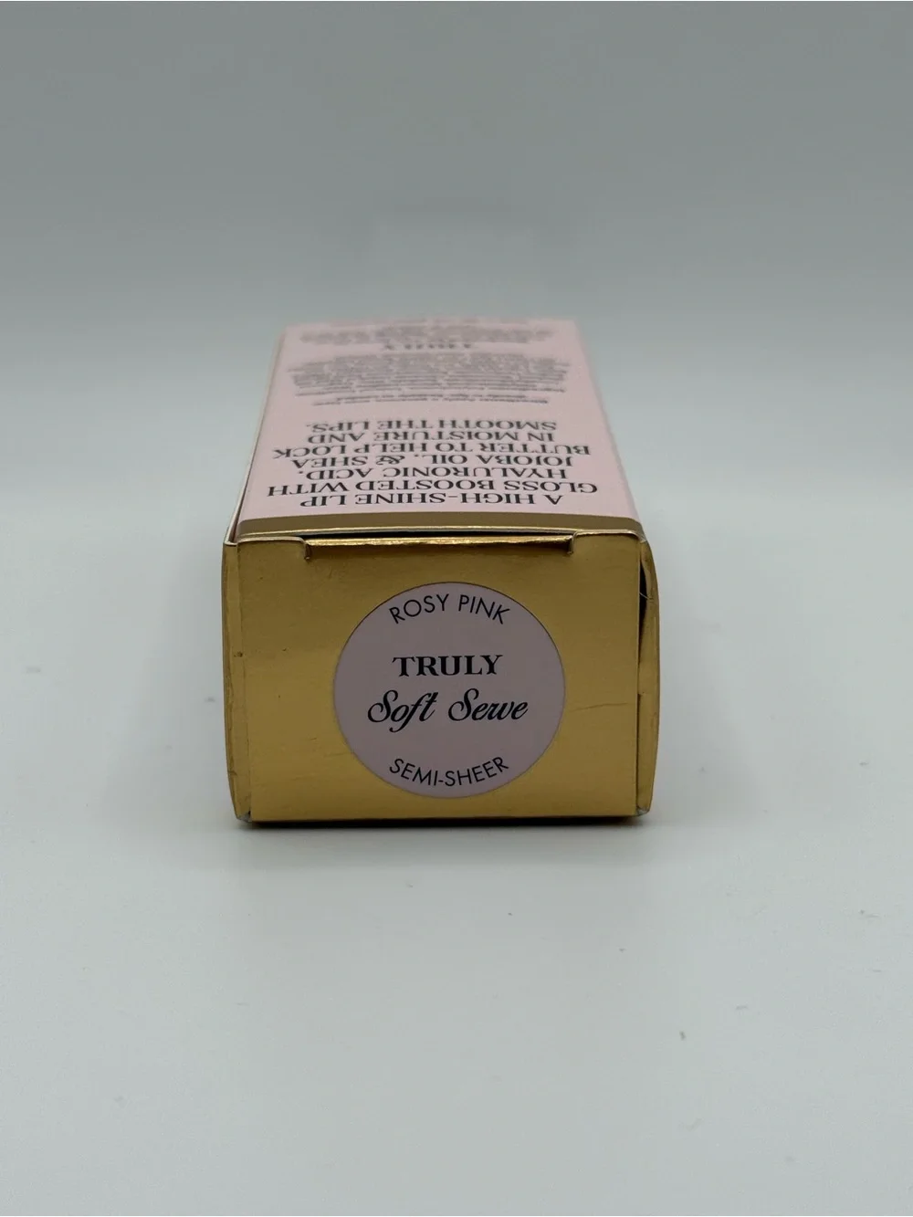 Truly Soft Serve Rosy Pink Lip Gloss + 33 Tabs Paris Noir Charm